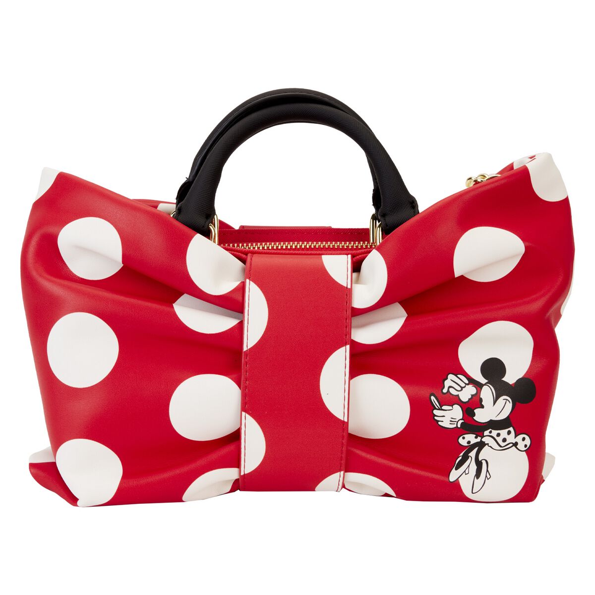 Levně Mickey & Minnie Mouse Loungefly - Minnie Rocks The Dots Taška pres rameno cervená/bílá/cerná