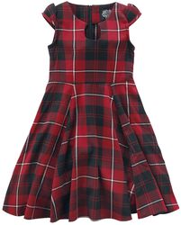 Red Tartan Tea Kids Dress, H&R London, Kleid