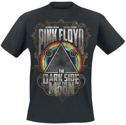 Dark Side - Gold Leaves, Pink Floyd, T-Shirt