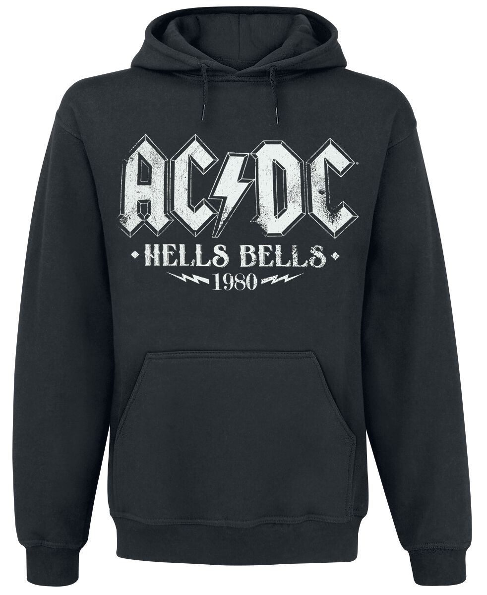 AC/DC Hells Bells 1980 Hooded sweater black