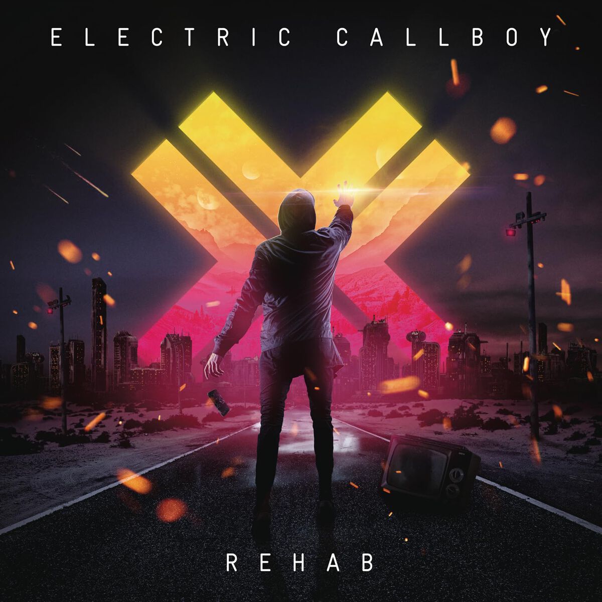 Electric Callboy Rehab CD multicolor