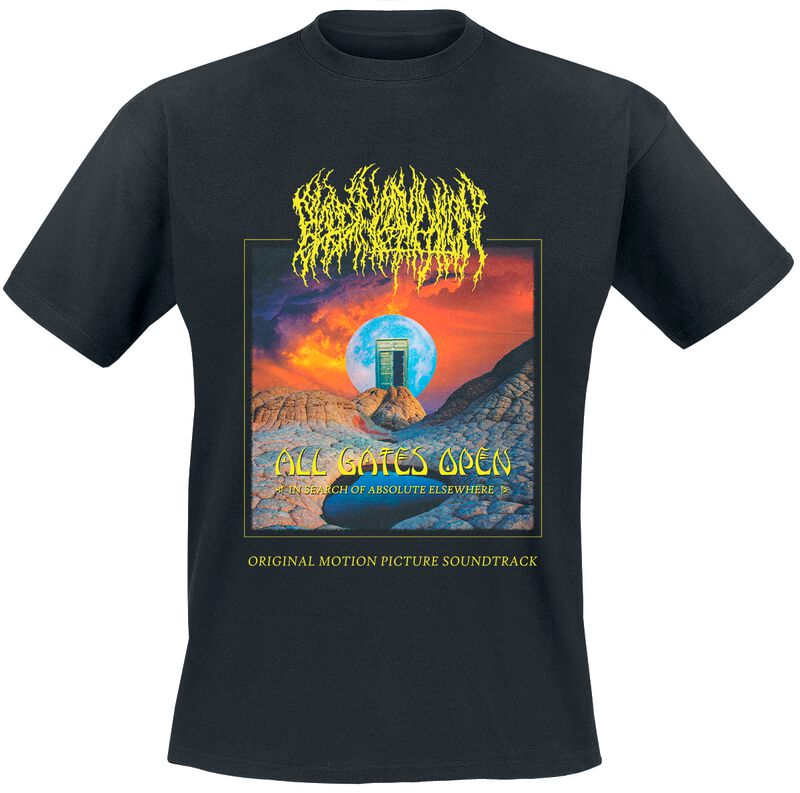 T-Shirt - All Gates Open Cover - S bis XXL - für Männer - Größe XXL - schwarz - Lizenziertes Merchandise! - Männer - male