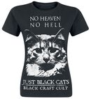 No Heaven No Hell Just Black Cats, Blackcraft Cult, T-Shirt