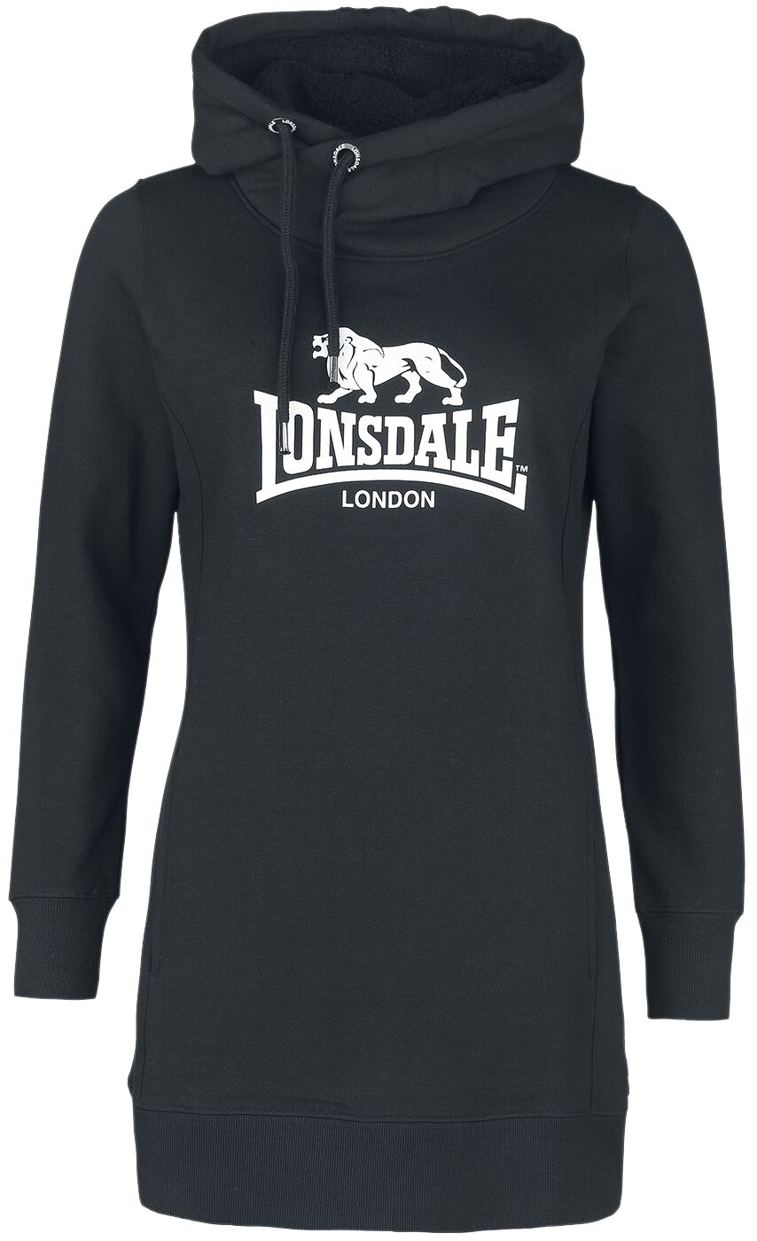 Lonsdale London - PITLESSIE - Felpa con cappuccio - Donna - nero