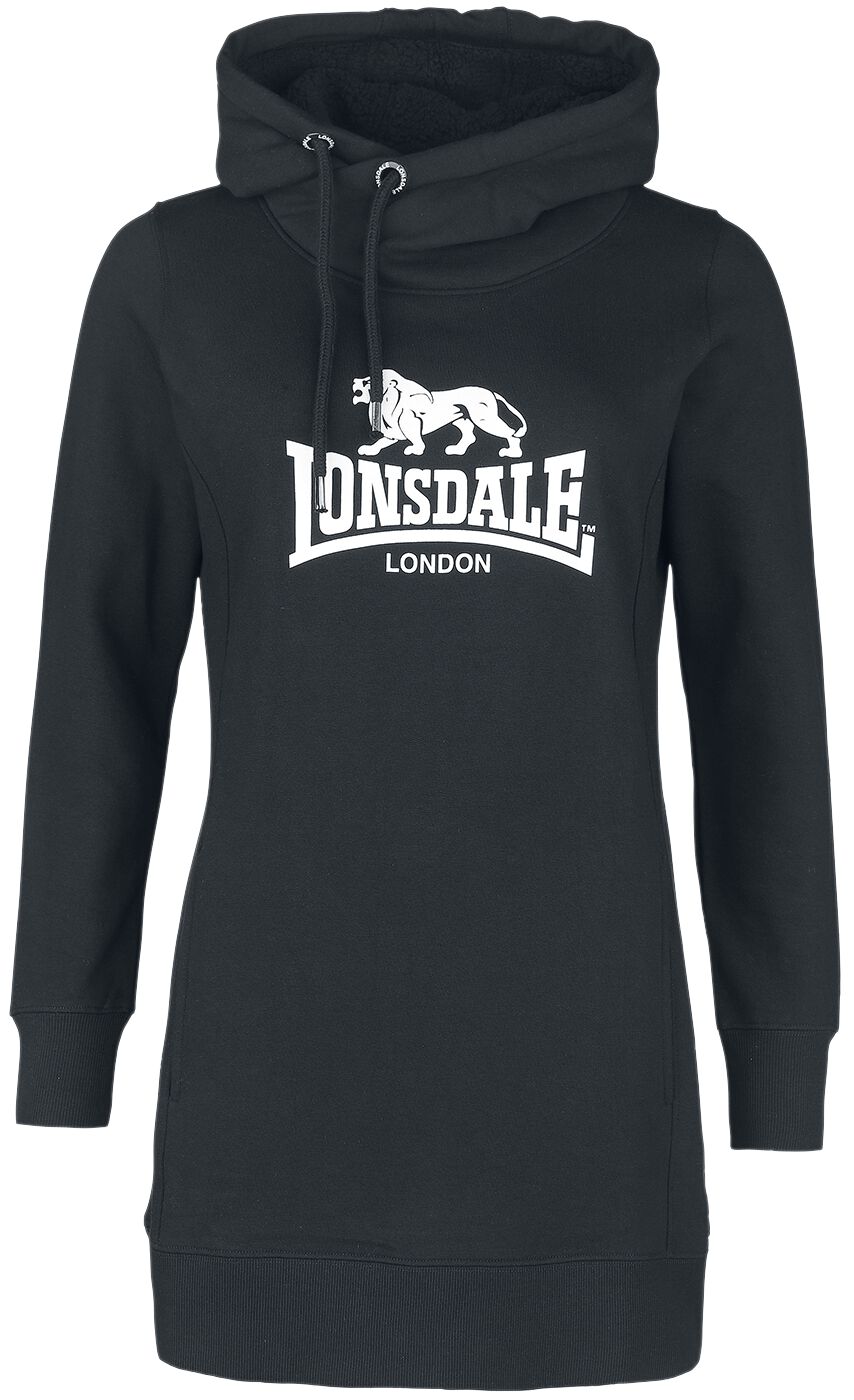 Lonsdale London PITLESSIE Kapuzenpullover schwarz Lonsdale London PITLESSIE Kapuzenpullover schwarz