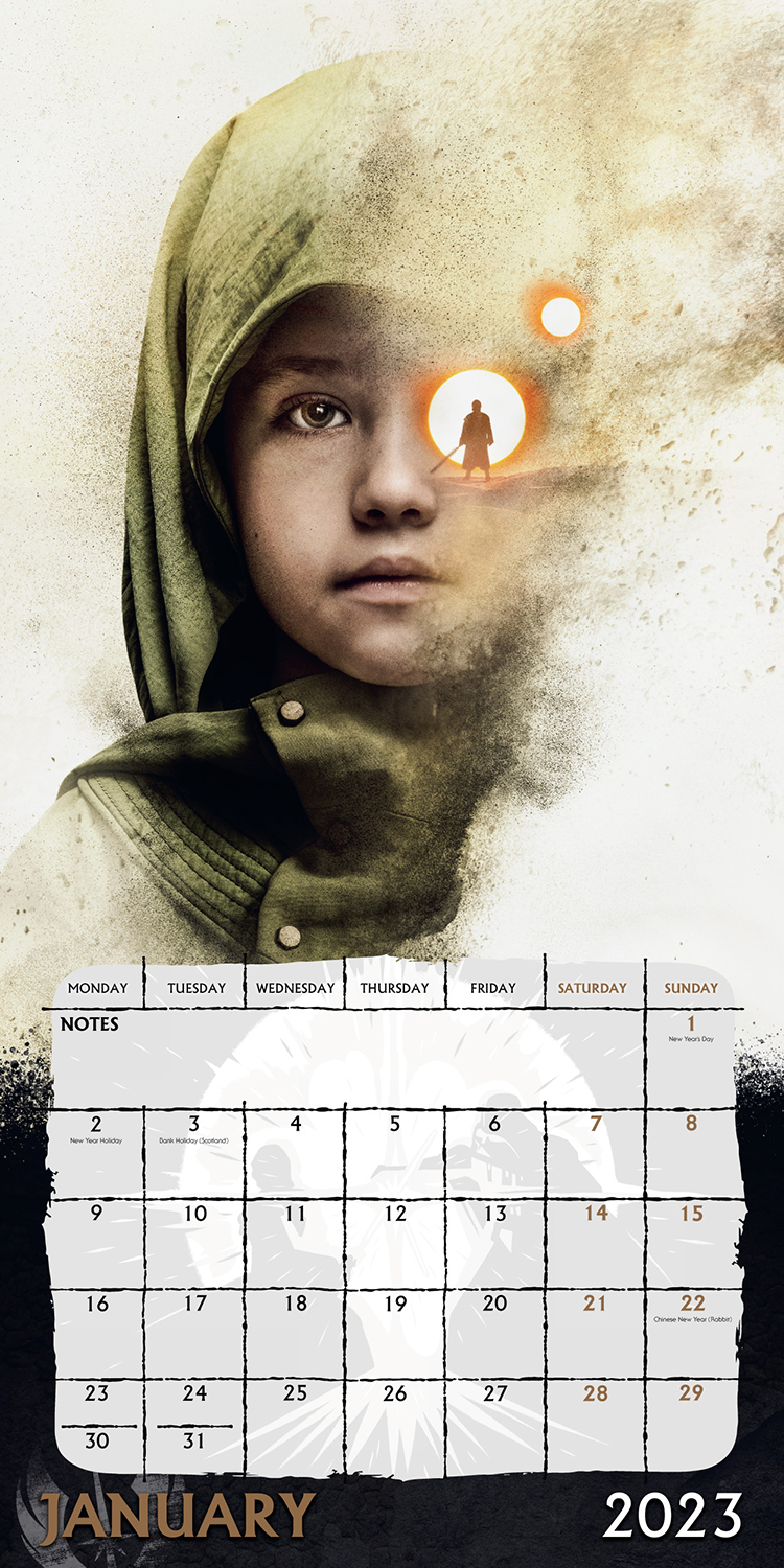 Star Wars Obi-Wan Kenobi - Wandkalender 2023 Wandkalender multicolor
