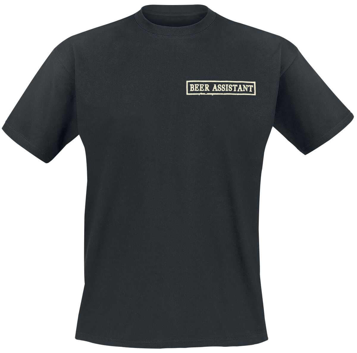 T-Shirt - GMC Patch - Beer Assistant - M bis XXL - für Männer - Größe XXL - schwarz - Lizenzierter Fanartikel - Männer - male