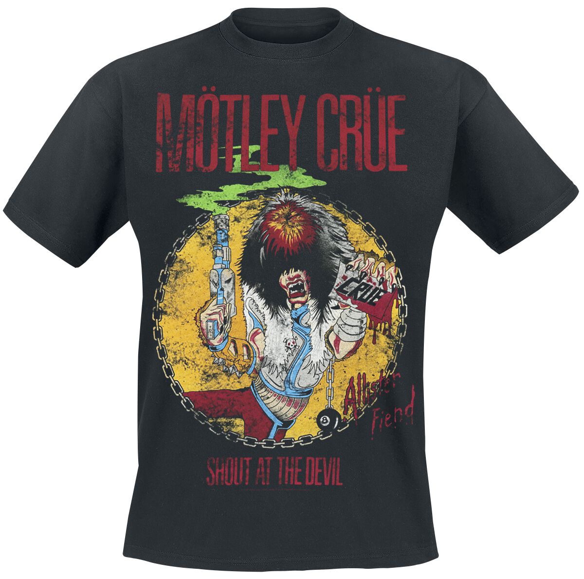Image of Mötley Crüe Shout At The Devil T-Shirt schwarz
