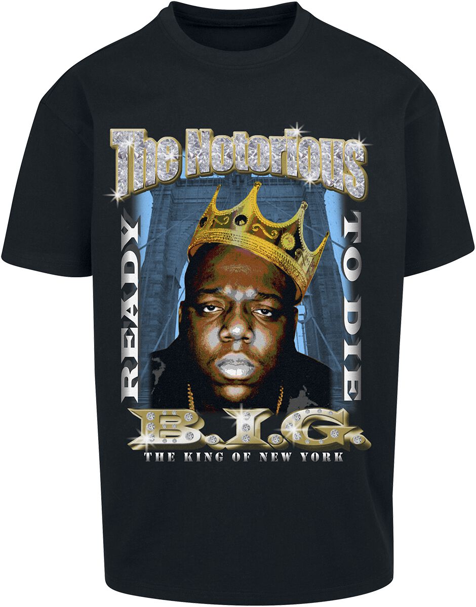 Notorious B.I.G. Biggie Crown T-Shirt black