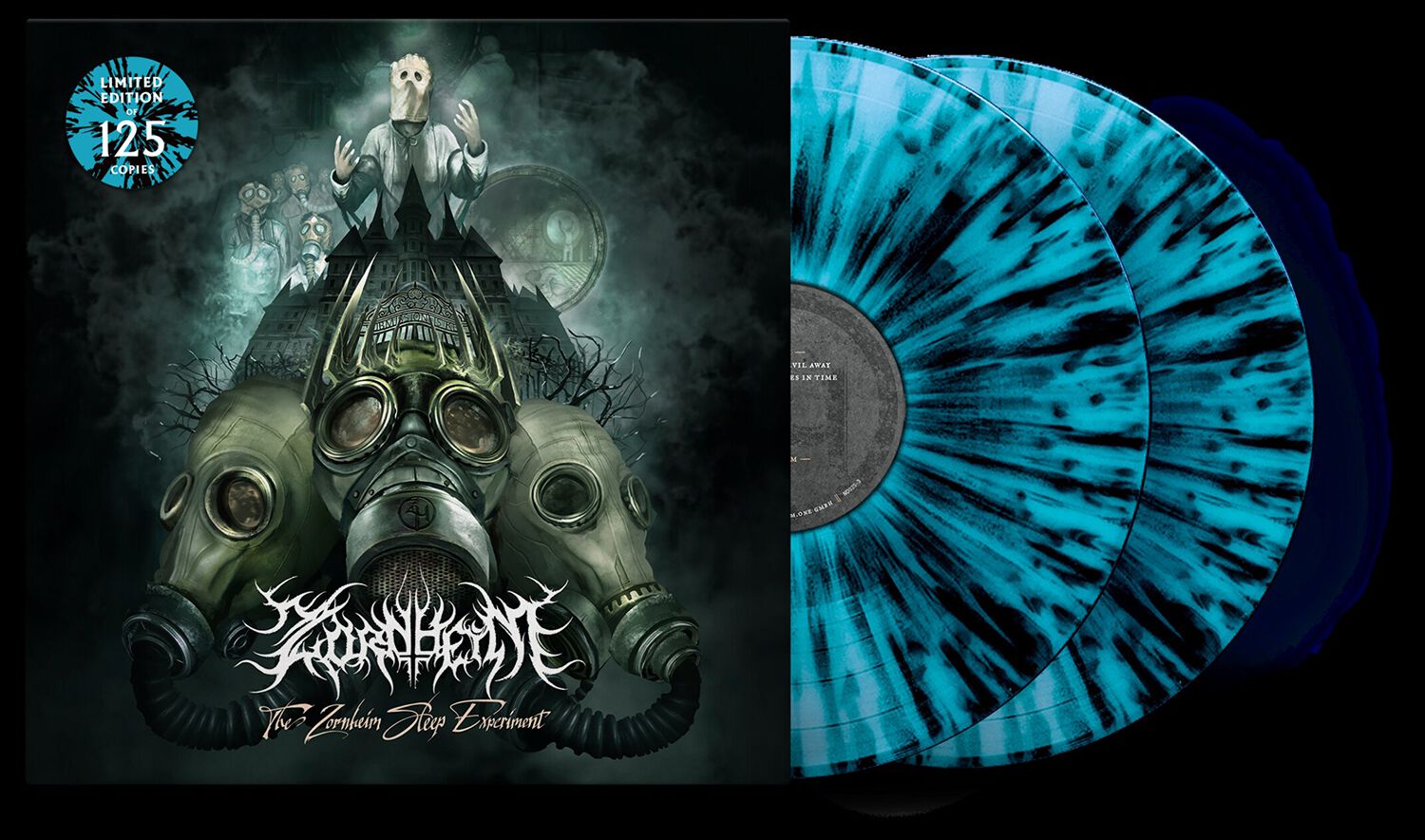 Zornheym The Zornheim Sleep Experiment LP splattered Zornheym The Zornheim Sleep Experiment LP splattered