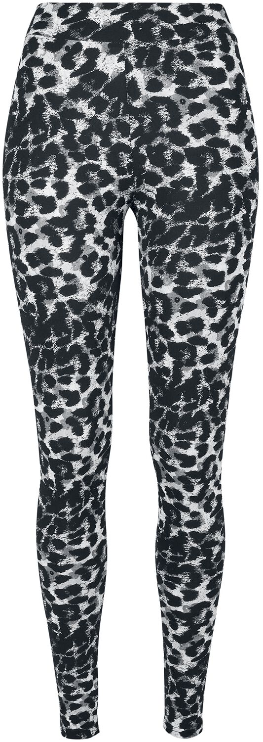 Image of Leggings di Urban Classics - Ladies Soft AOP Leggings - XS a 5XL - Donna - leopardato