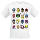 Faces, Marvel, T-Shirt