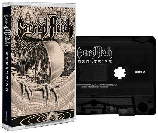 Awakening von Sacred Reich - MC (Re-Release, Standard)