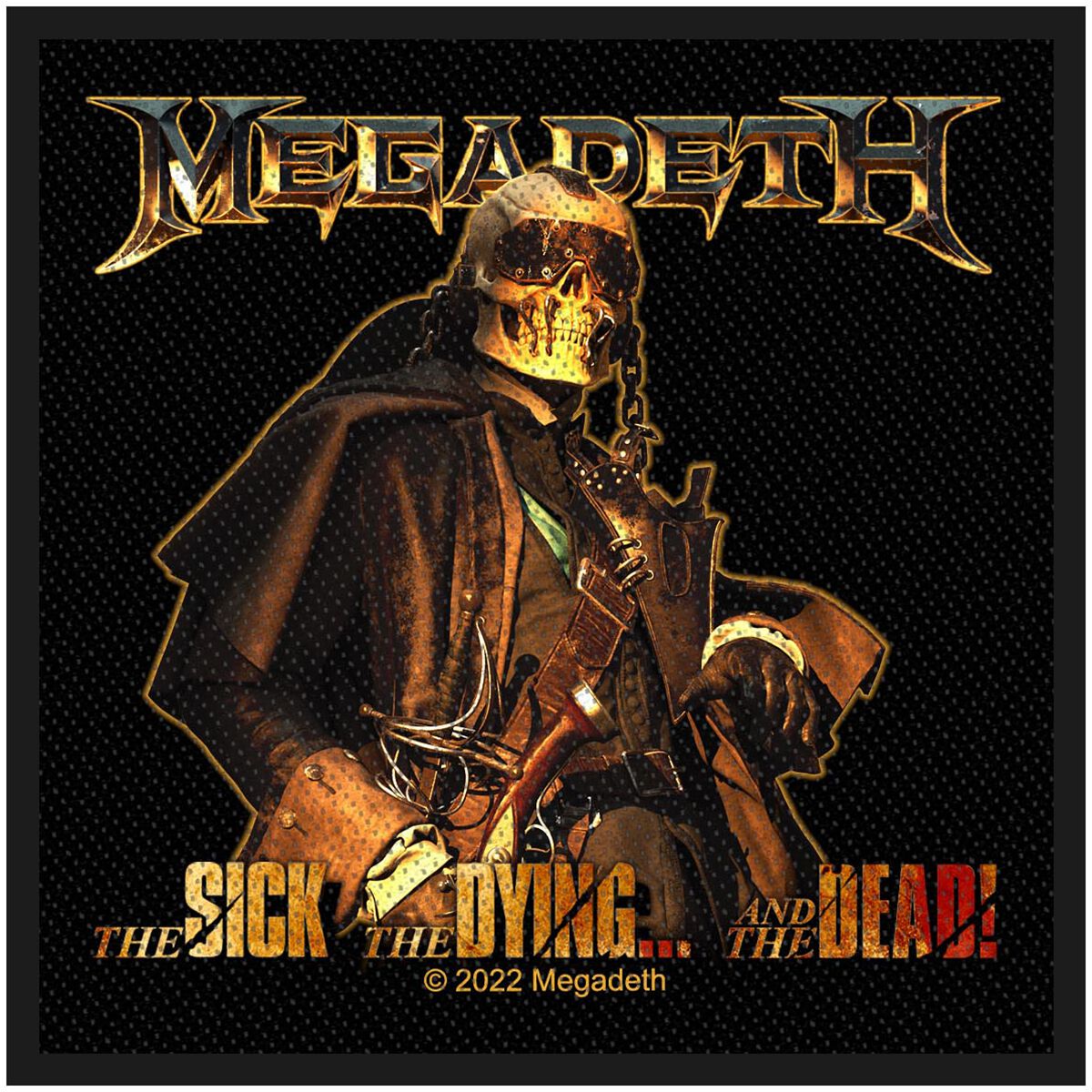 Levně Megadeth The Sick, The Dying… And The Dead! nášivka vícebarevný