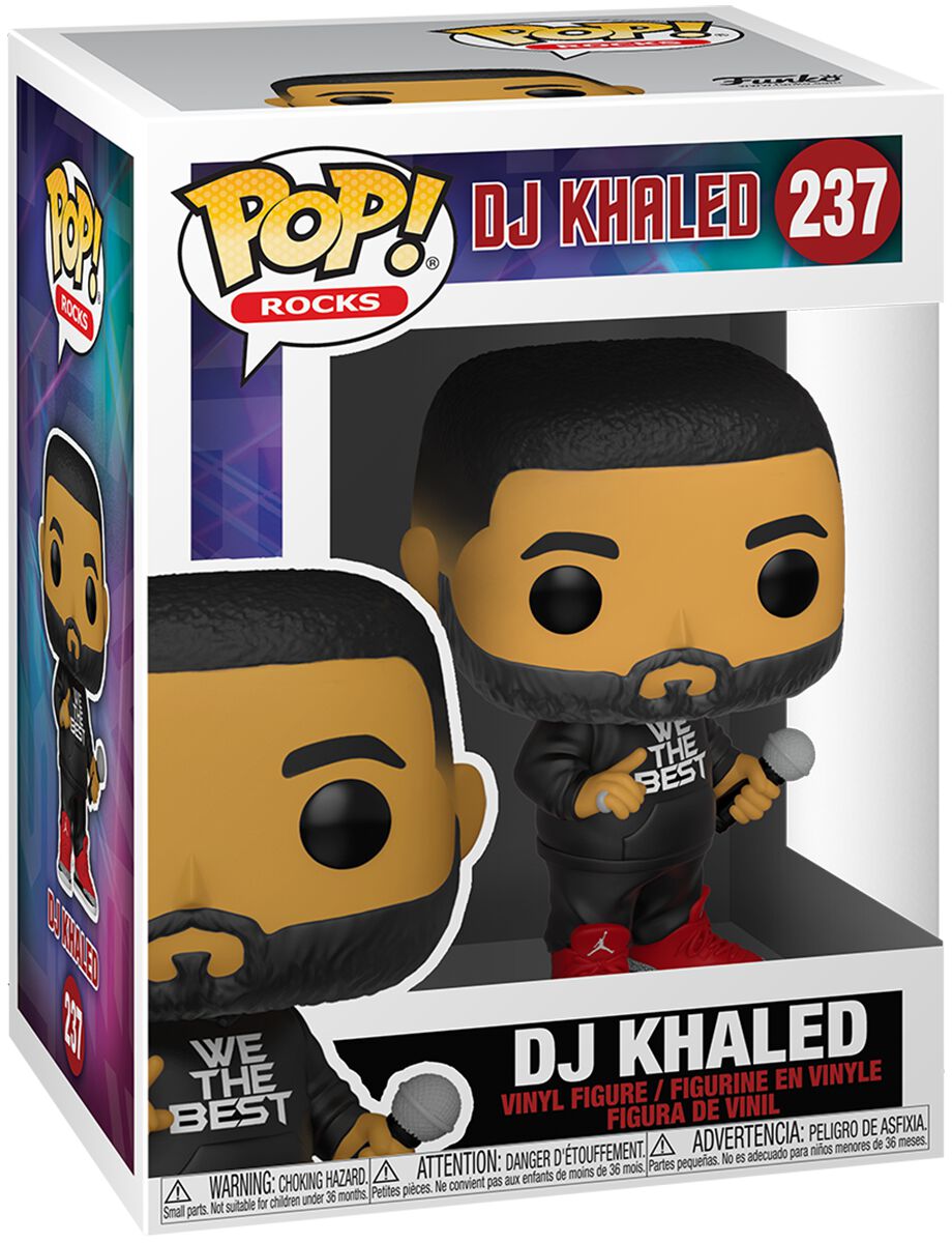 DJ Khaled Rocks! Vinyl Figur 237 Funko Pop! von DJ Khaled