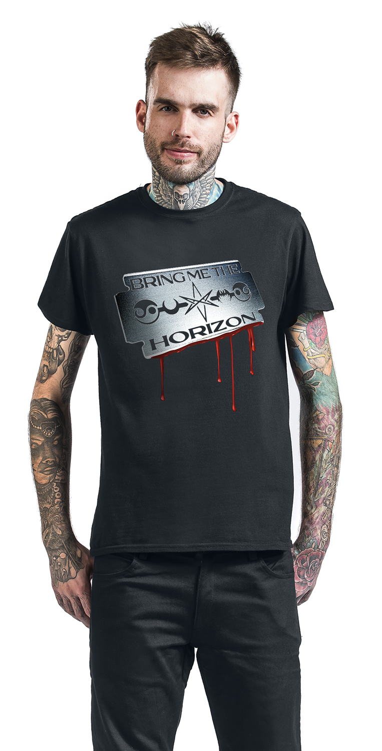 Bring Me The Horizon Razorblade T-Shirt schwarz