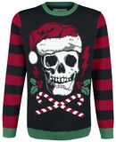 Totenkopf, Ugly Christmas Sweater, Weihnachtspullover