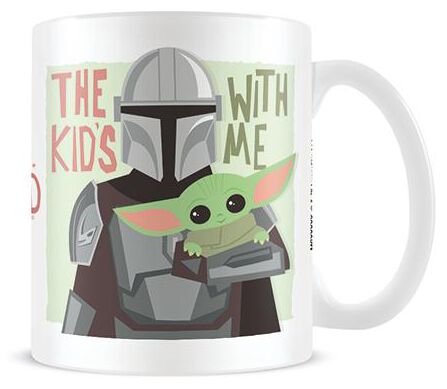 Star Wars The Mandalorian - The Kid's With Me Cup multicolor
