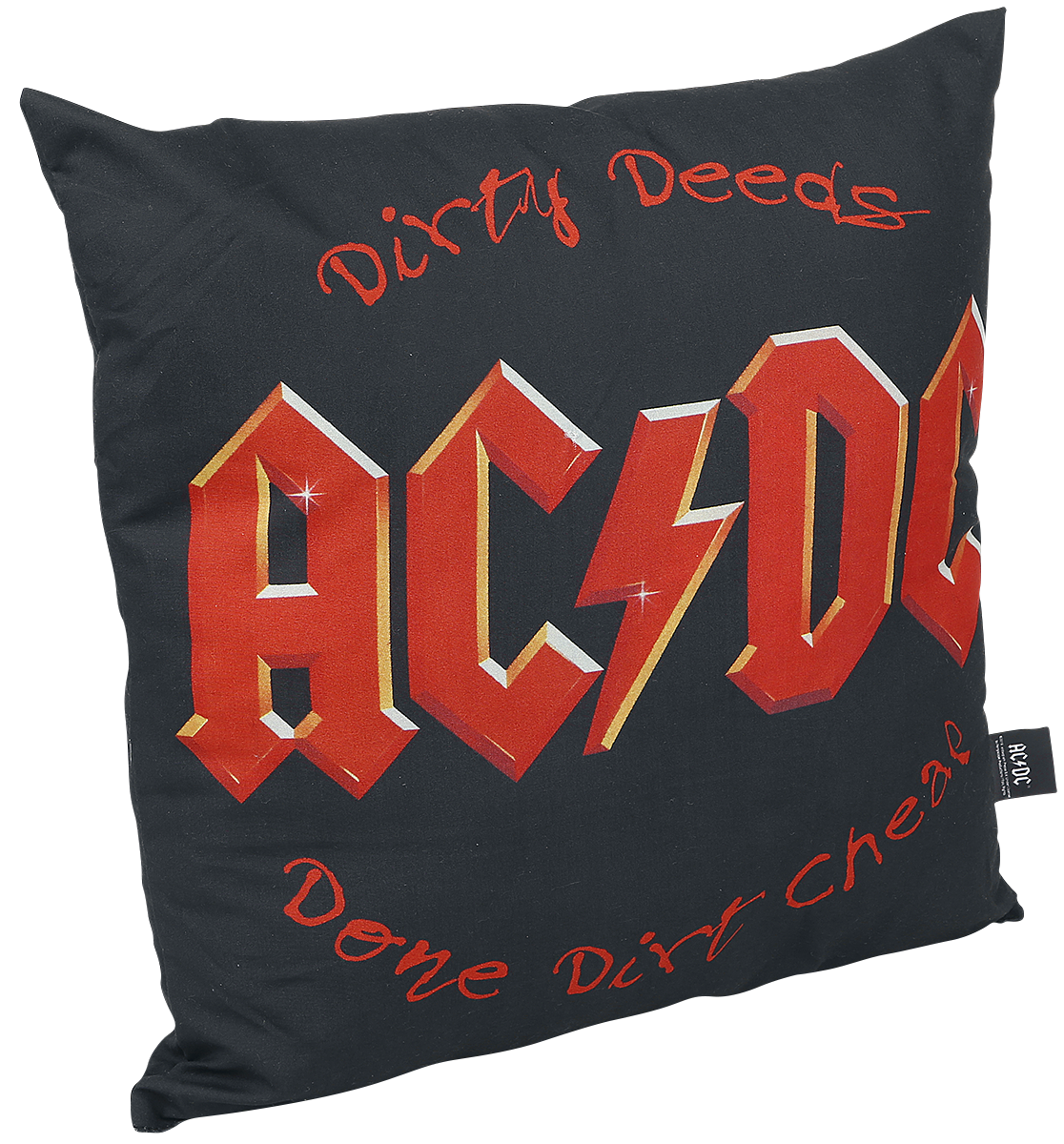 AC/DC - Dirty Deeds - Kissen - schwarz| rot