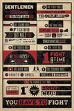 Rules, Fight Club, Poster