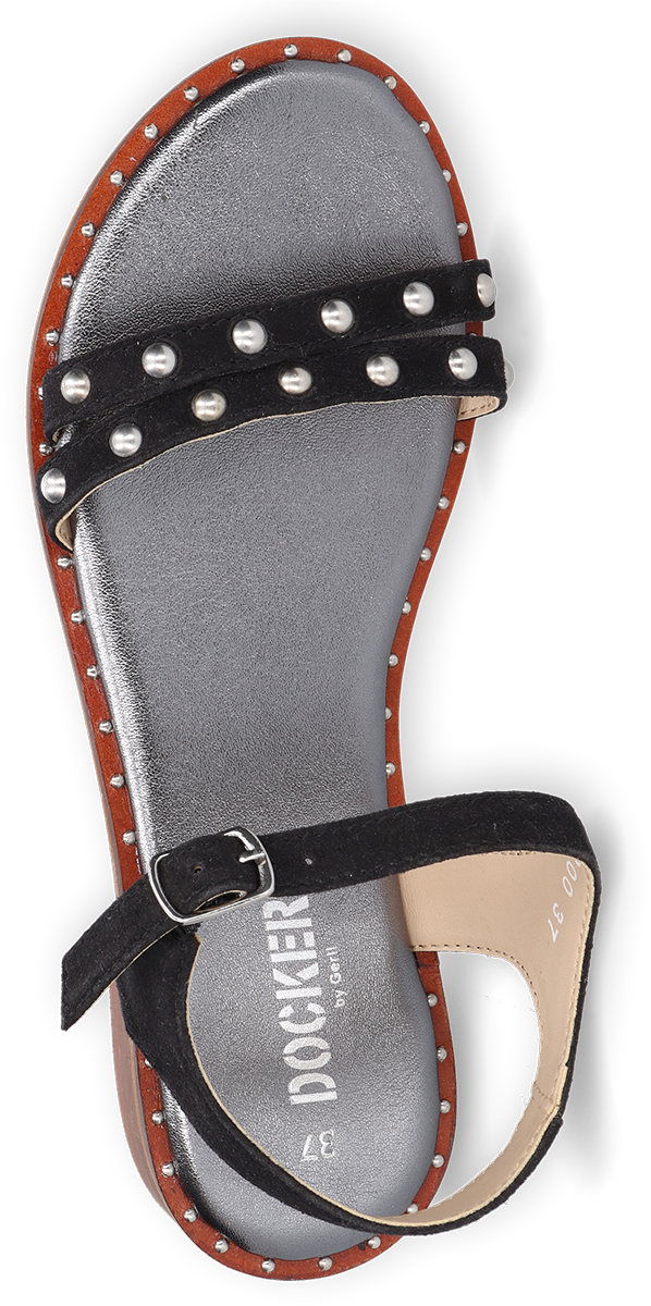 Dockers by Gerli Sandale Sandale schwarz - 20.00% Rabatt