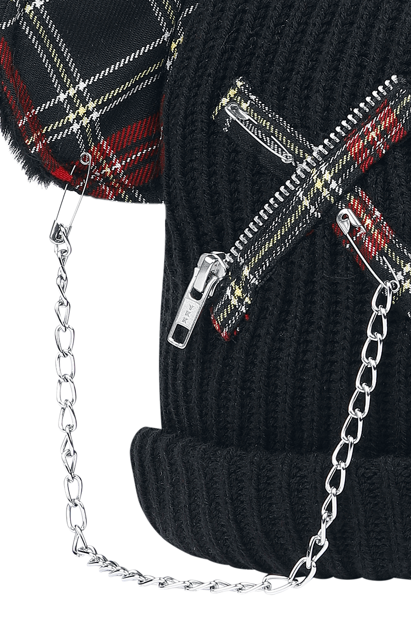 Thumbnail - Cupcake Cult Beara Hat Mütze schwarz rot