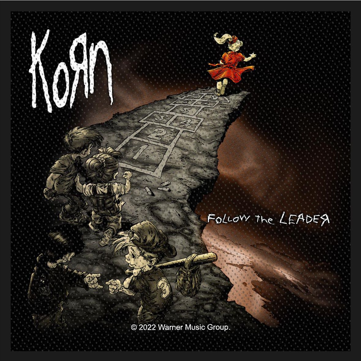 Levně Korn Follow The Leader nášivka vícebarevný