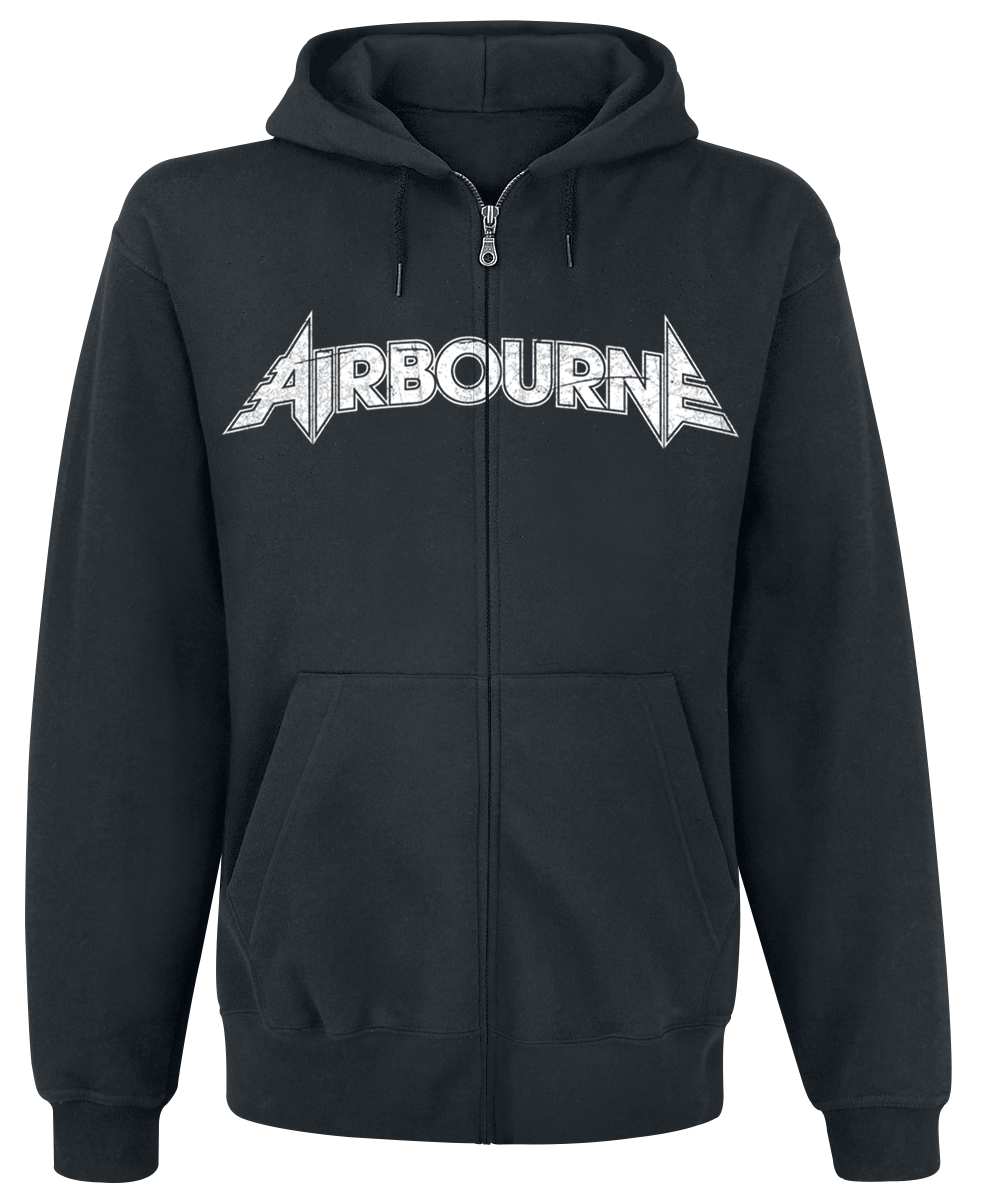 Airbourne - Boneshaker - Hooded zip - black image