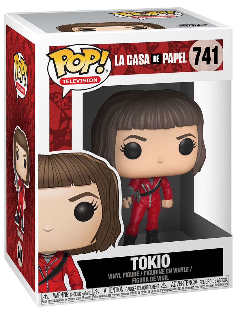 Haus des Geldes Tokio (Chase ist möglich) Vinyl Figure 741 Funko Pop! multicolor – 40.03% Rabatt