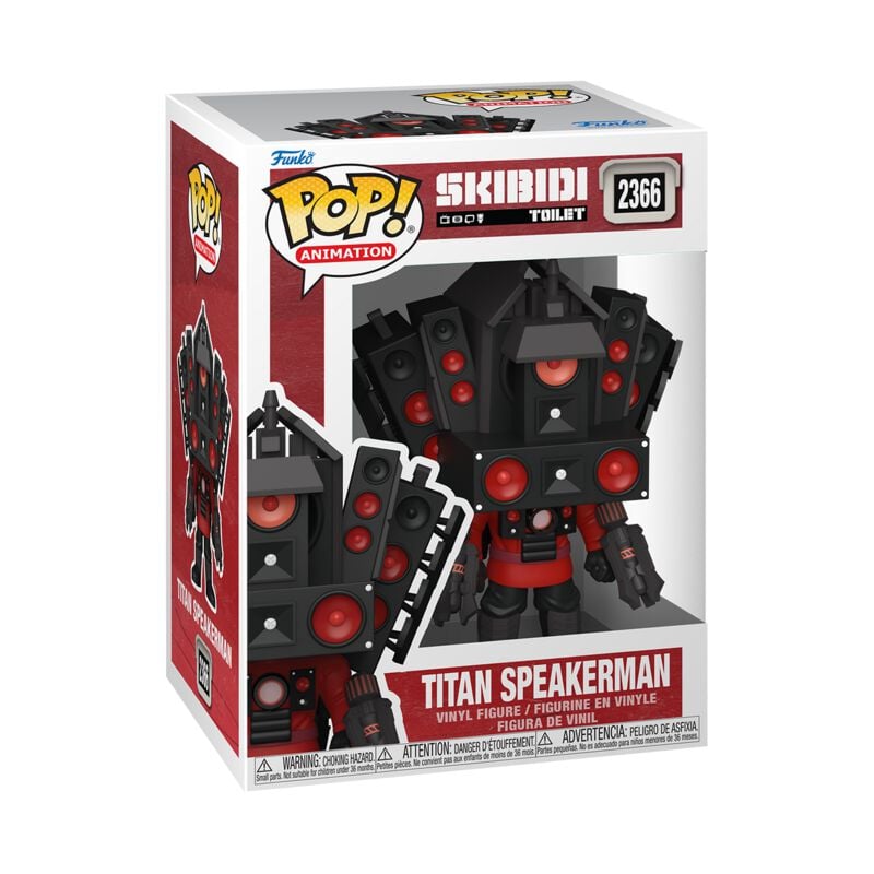 Skibidi Toilet - Titan Speakerman Vinyl Figur 2366 - Funko Pop! - Funko Shop Europe