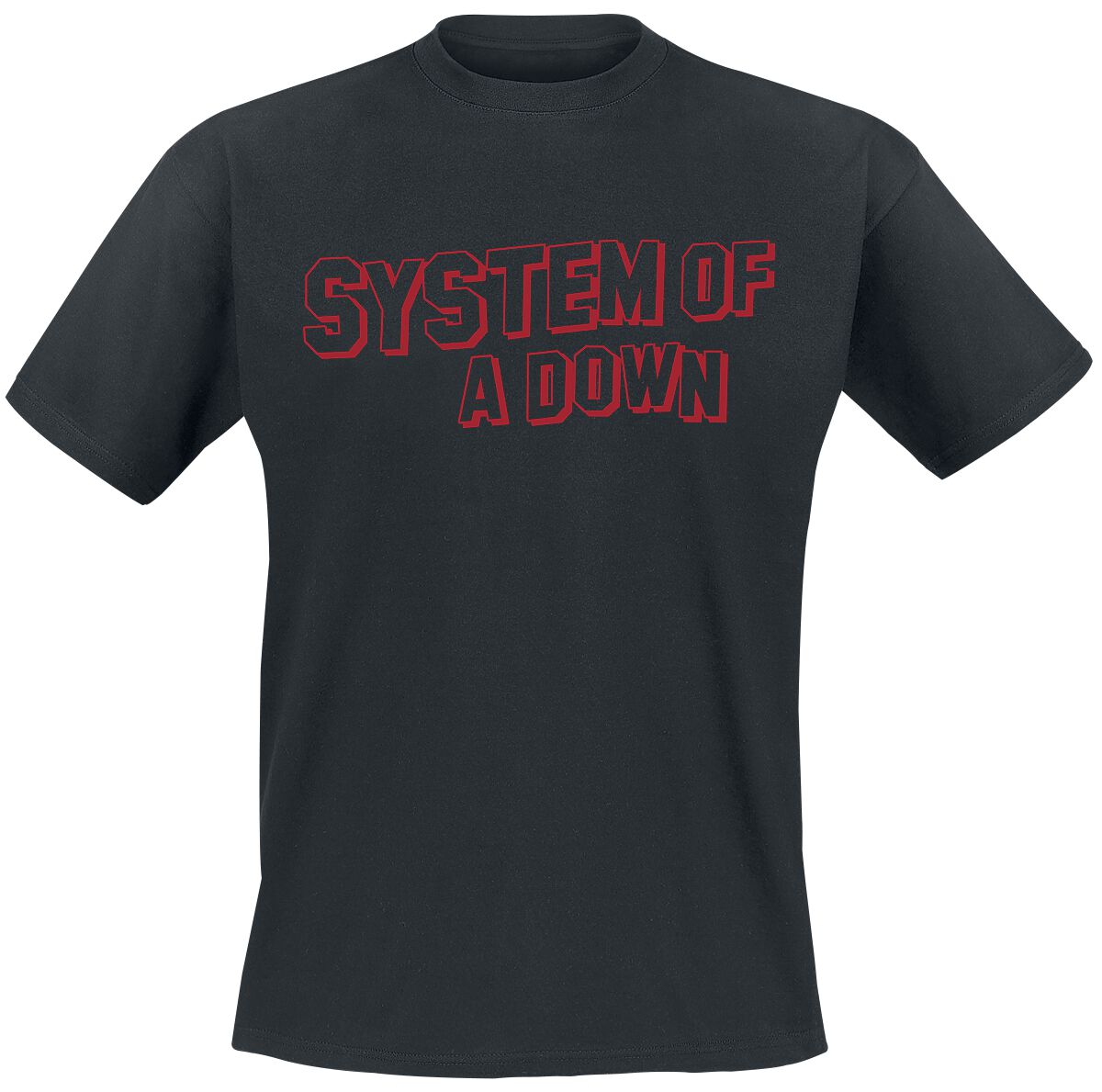 System Of A Down Hollywood Stack T-Shirt black