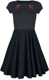 Mini Dots Pettycoat Dress, Pussy Deluxe, Mittellanges Kleid