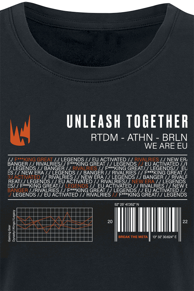LEC Unleash Together T-Shirt schwarz