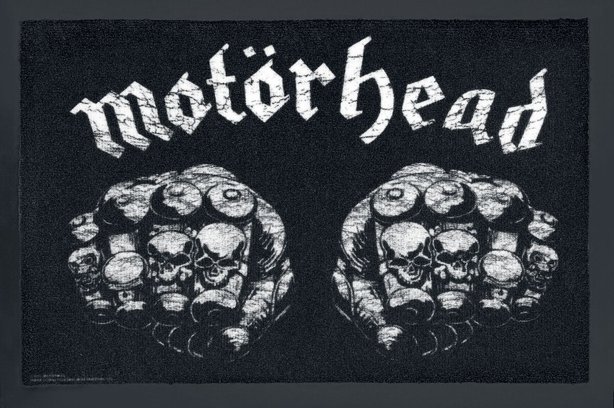 Motörhead Logo - Fäuste Door Mat multicolour