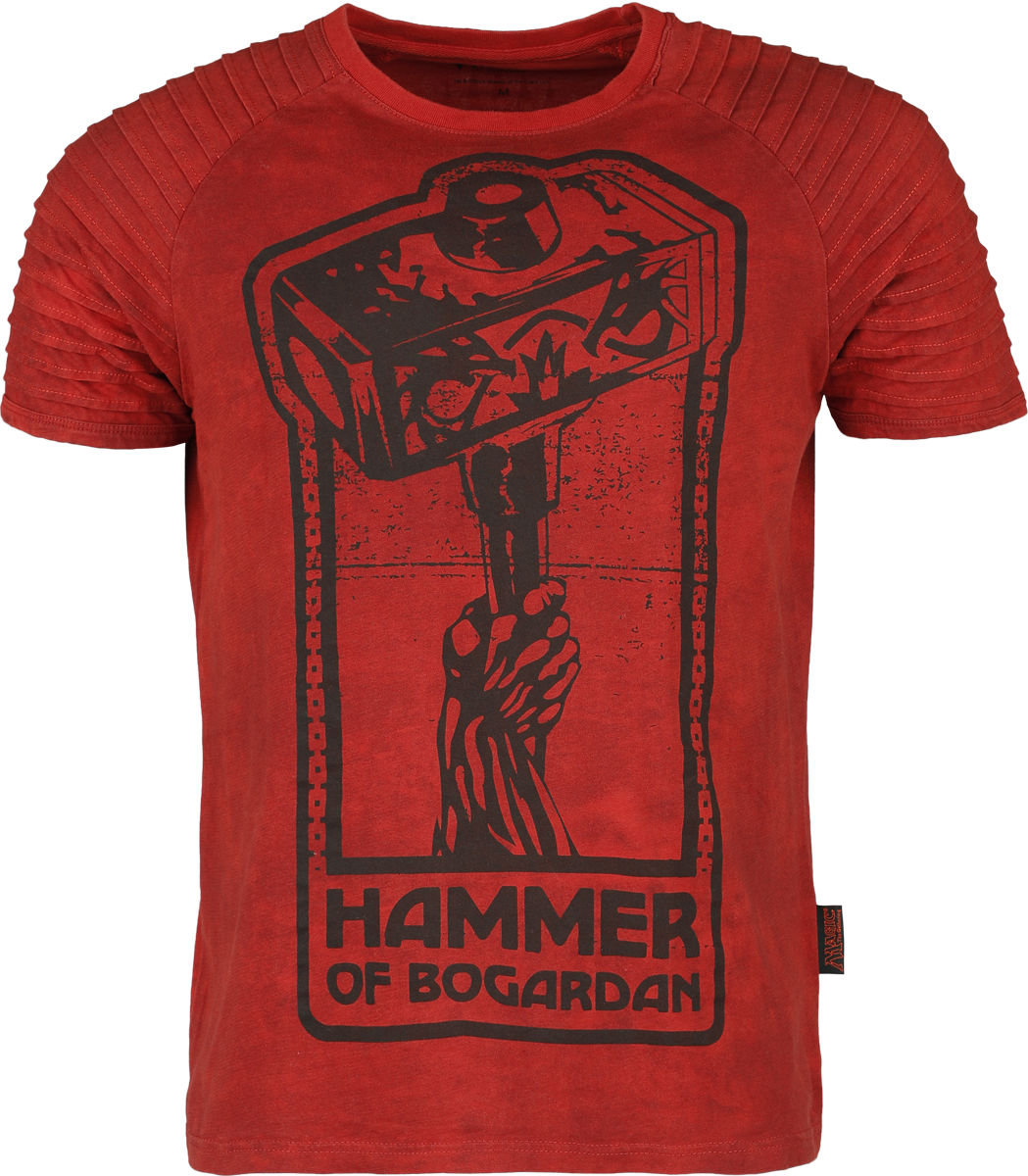 Magic: The Gathering - Hammer Of Bogardan - T-Shirt - rot - EMP Exklusiv!