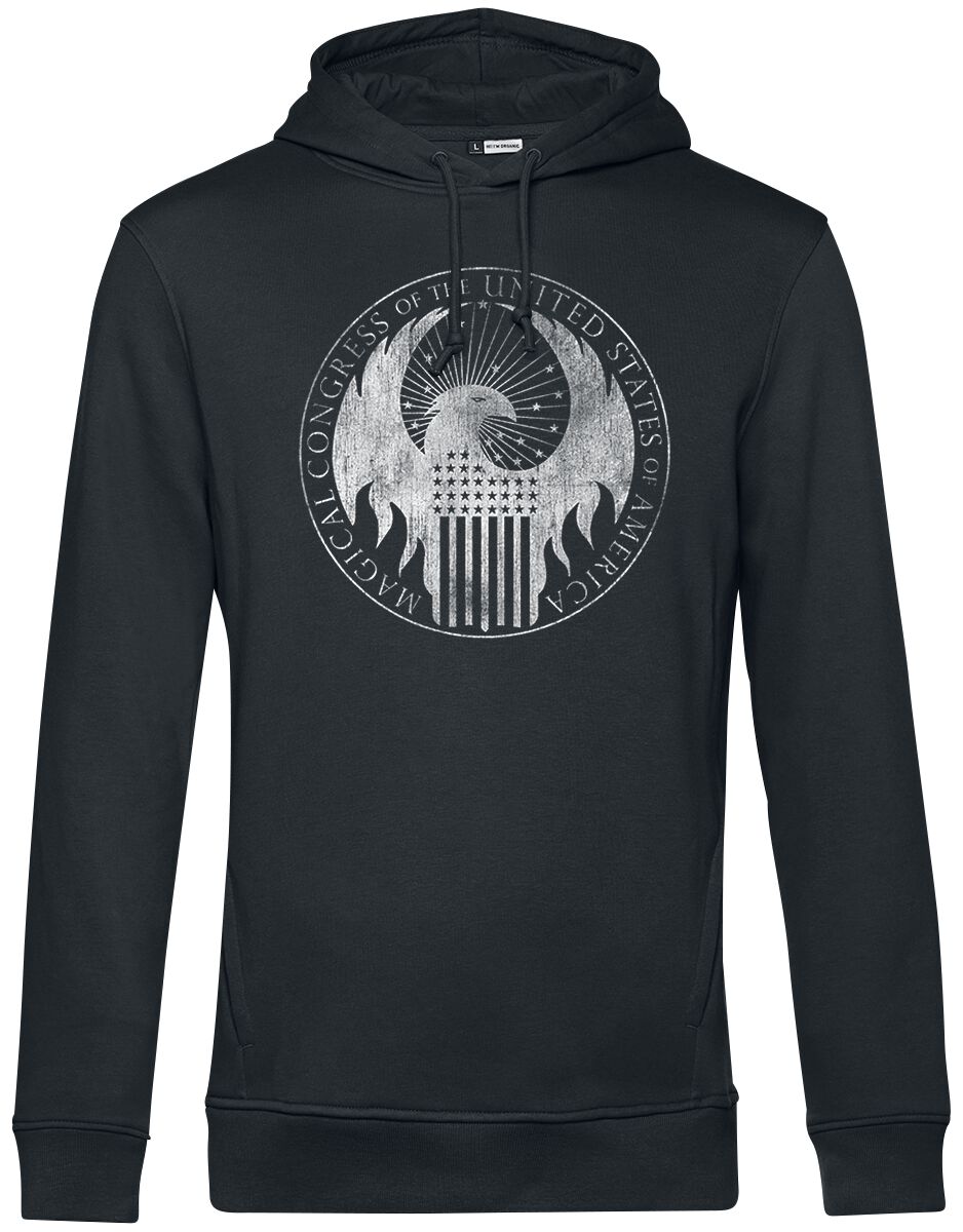 Phantastische Tierwesen Phantastische Tierwesen 2 – Magical Congress Kapuzenpullover schwarz Phantastische Tierwesen Phantastische Tierwesen 2 – Magical Congress Kapuzenpullover schwarz