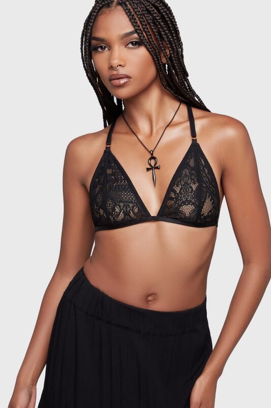 🏷️ Brassière Gothic de Killstar - Twilight Boho Summer - Moura - Brassière - pour Femme