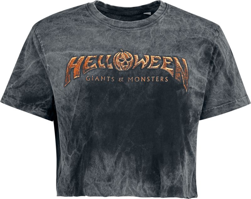 Helloween T-Shirt - Monsters Logo - S bis 4XL - für Damen - Größe 4XL - schwarz  - EMP exklusives Merchandise!