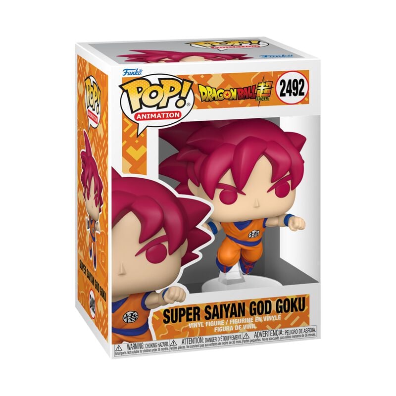Dragon Ball Super Saiyan God Goku 2492 - Funko Pop! Figur - Funko Shop Deutschland - Lizenzierter Fanartikel