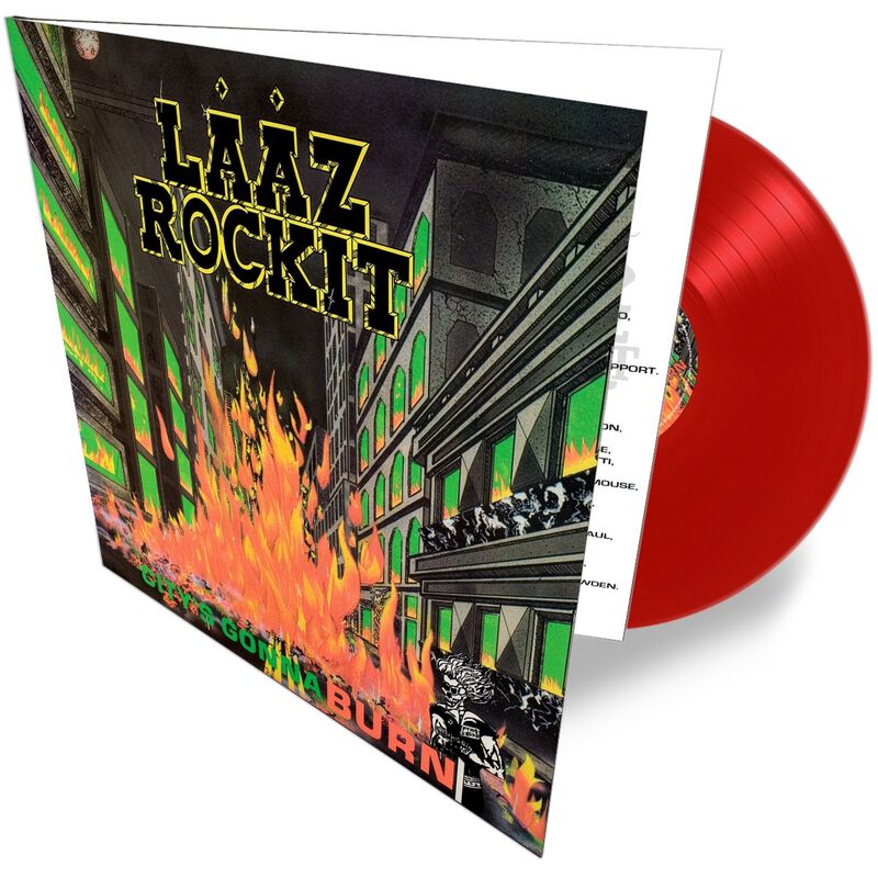 City`s gonna burn von Laaz Rockit - LP (Coloured, Limited Edition, Re-Release, Standard)