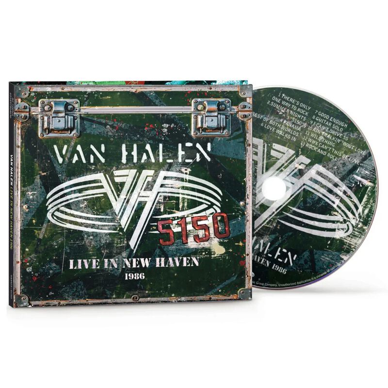 Cd Di Van Halen - Live In New Haven, Ct, 1986 - Non Specificato - Standard