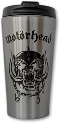 Travel Mug - Motörhead Stainless Steel - Everything Louder Than Everything Else, Motörhead, Thermobecher