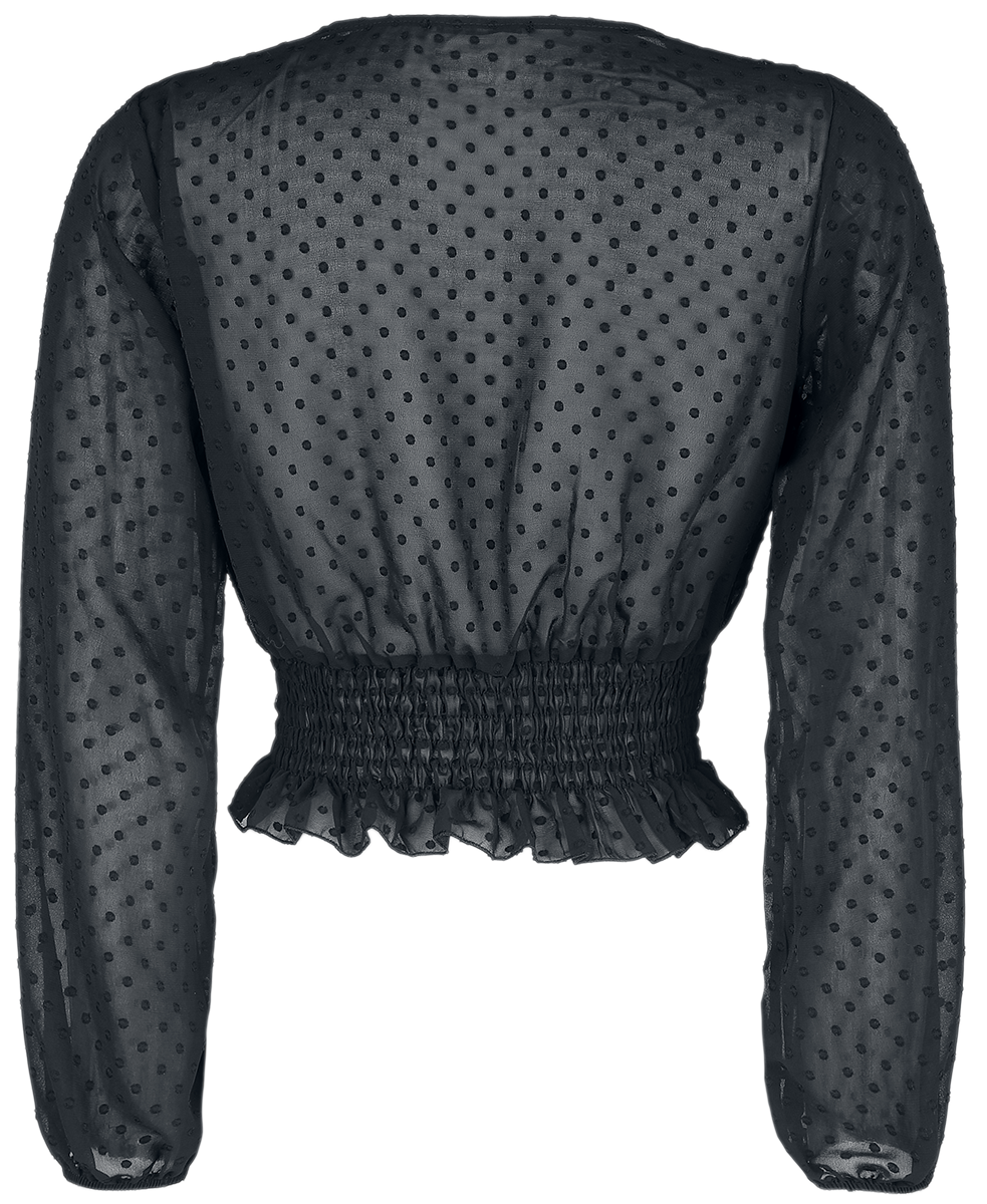 Hailys Patty Bluse schwarz