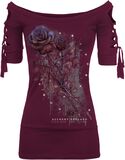 Kork Bleeding Rose, Alchemy England, T-Shirt
