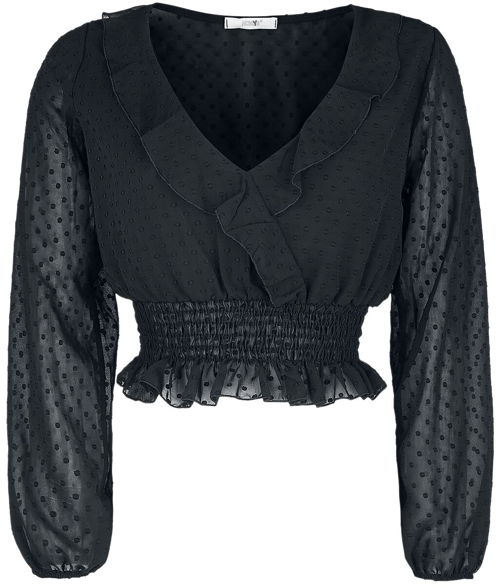 Hailys Patty Bluse schwarz Hailys Patty Bluse schwarz