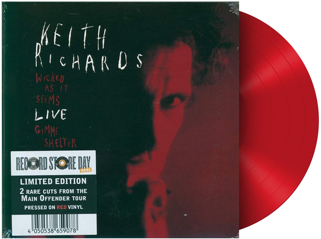 Image of Keith Richards Wicked as it seems - RSD 2021 LP farbig