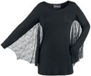 Spider Wings Longsleeve, Gothicana by EMP, Langarmshirt