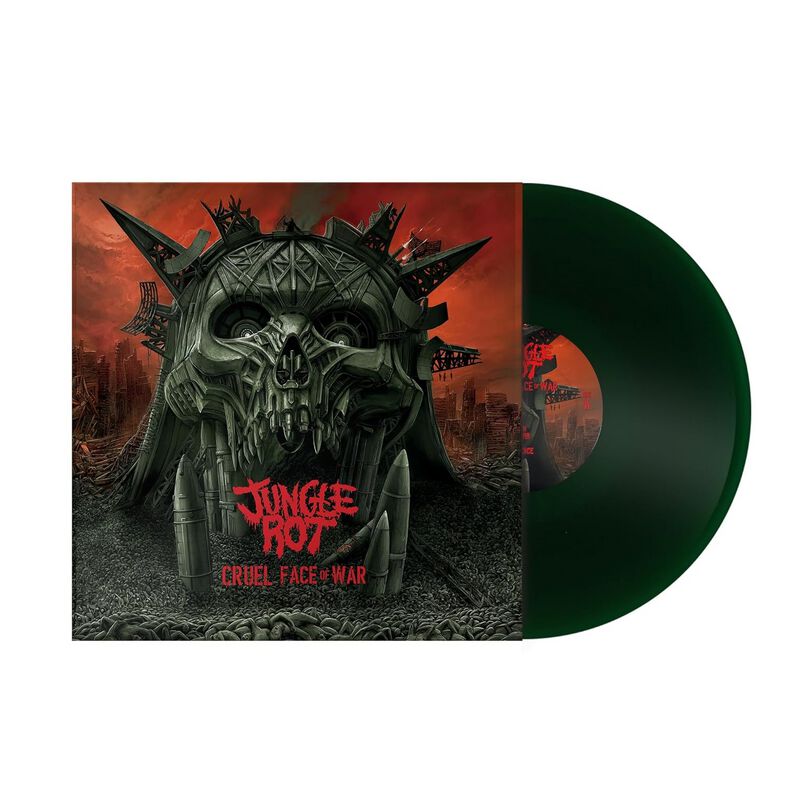 LP  av Jungle Rot - Cruel Face Of War -  -