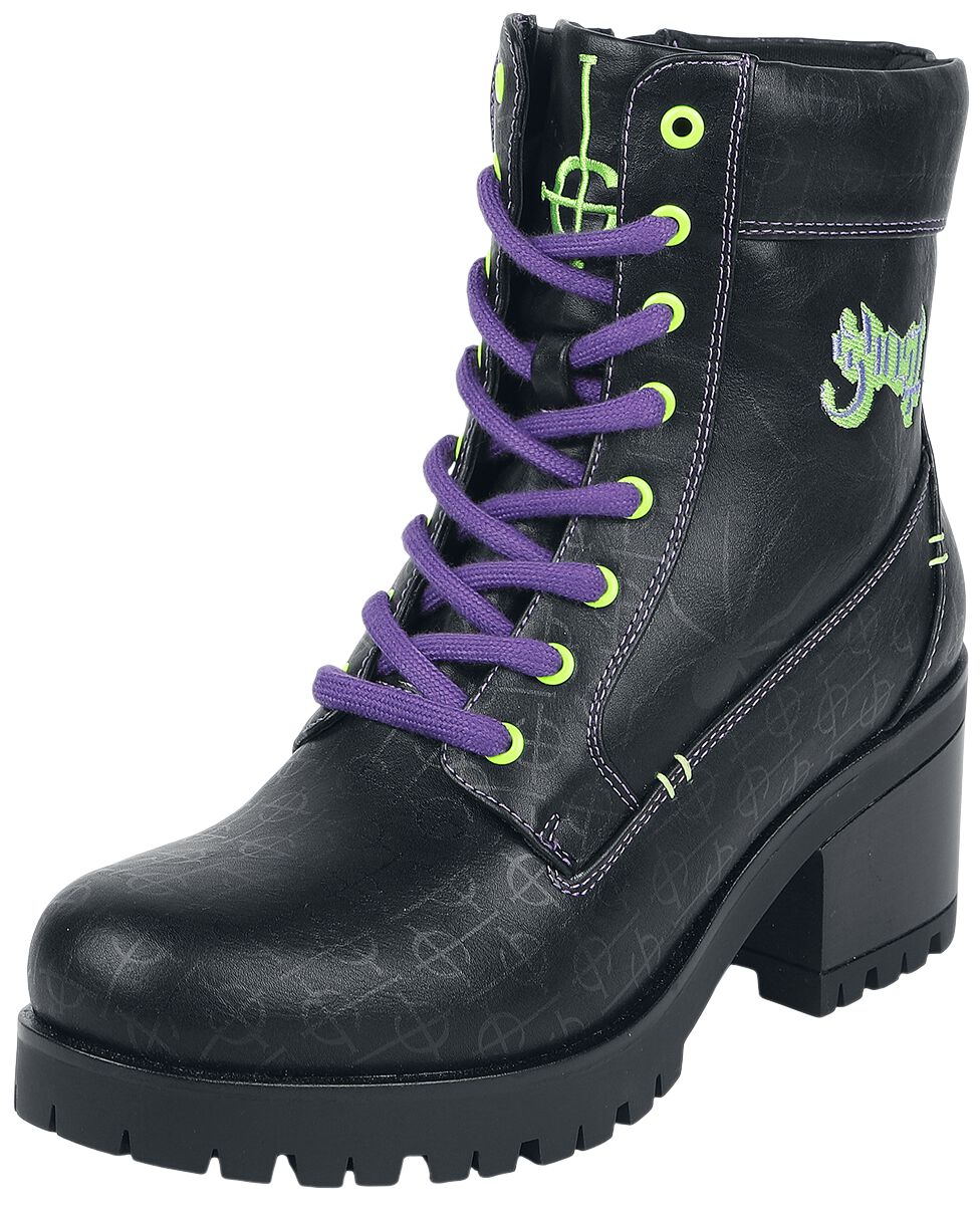Ghost Boot - EMP Signature Collection - EU37 bis EU38 - für Damen - Größe EU38 - schwarz  - EMP exklusives Merchandise!