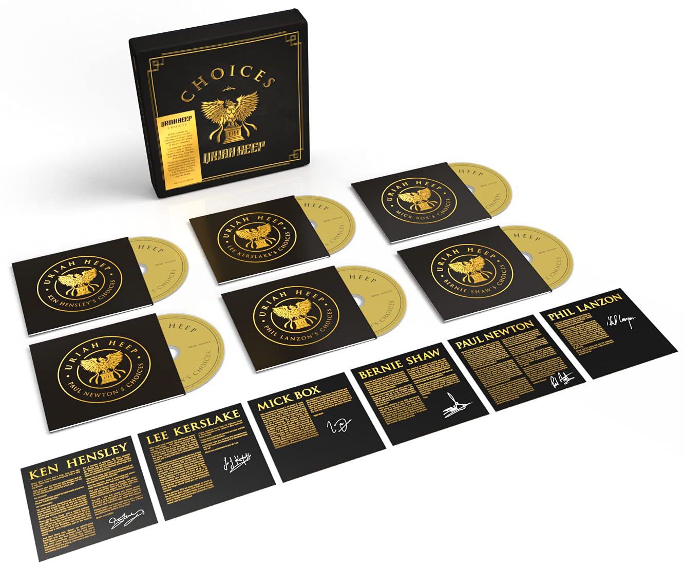 Image of Uriah Heep Choices 6-CD Standard